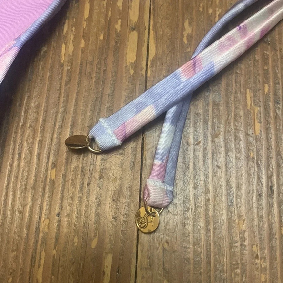 VICTORIA’S SECRET RUCHED FLORAL WICKED PUSH UP WITHOUT PADDING TOP & BOTTOM SET - Picture 5 of 6